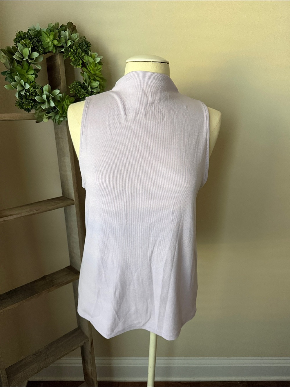 A New Day sleeveless ribbed high neck top